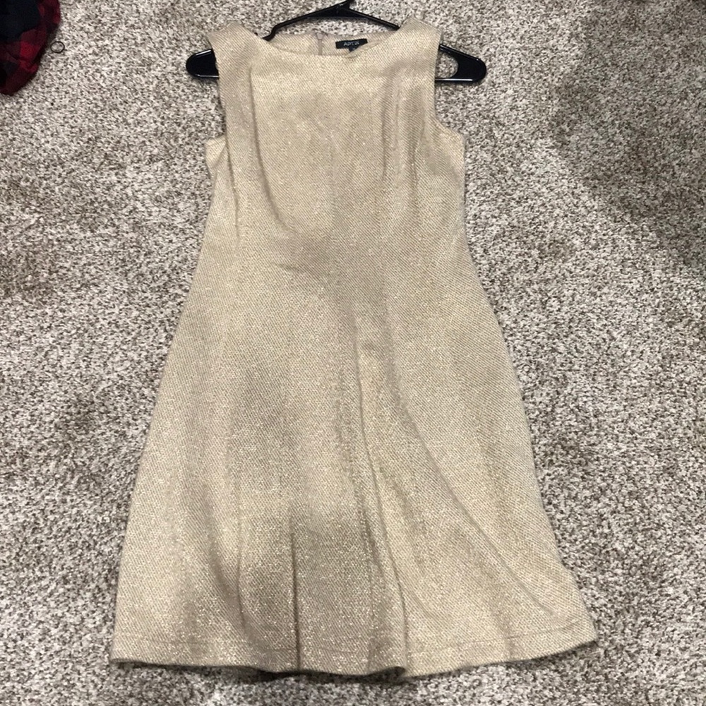 Gold dress